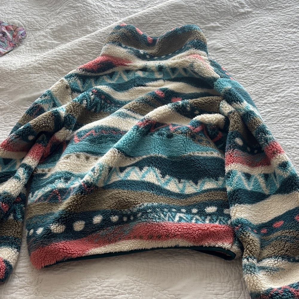 Billabong Patterned Fleece Pullover - image 3